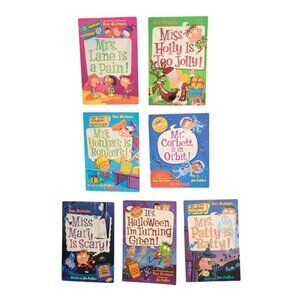 (7) MY WEIRD SCHOOL BOOKS - School Christmas Halloween Mixed Lot